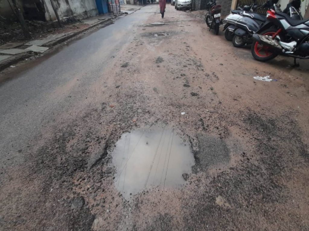 rainfall in hyderabad