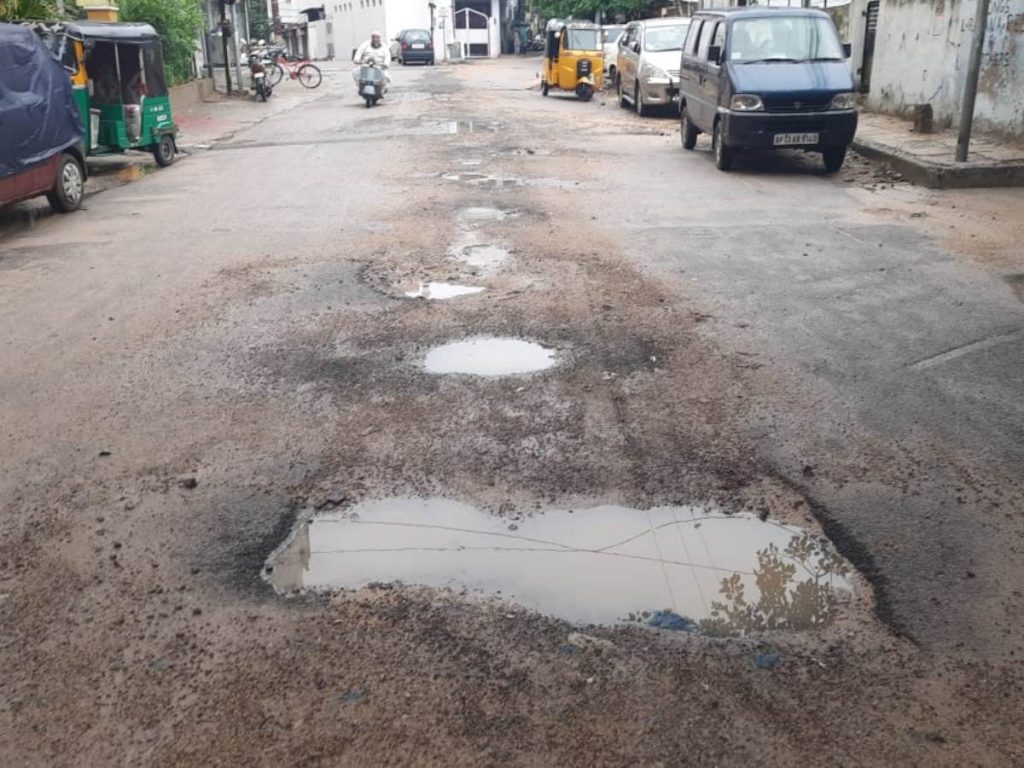 rainfall in hyderabad