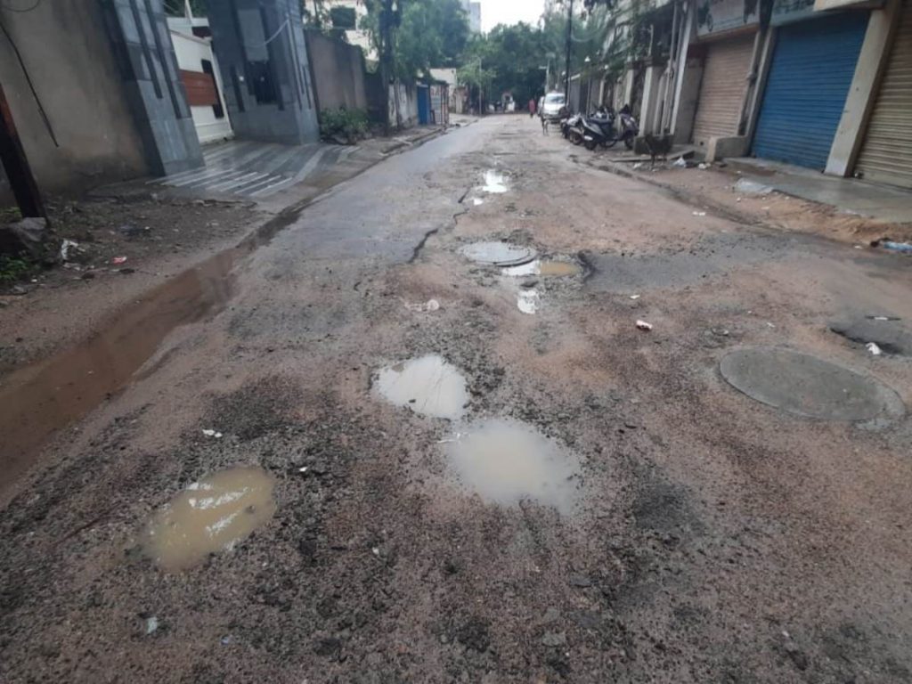 rainfall in hyderabad