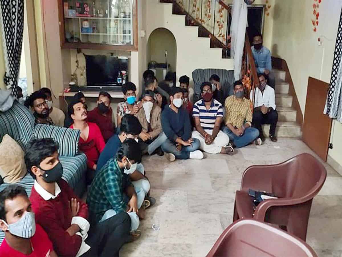 Rave party busted in Kukatpally, 44 youths arrested