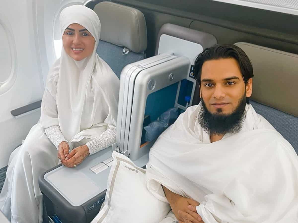 Sana Khan shares photos from Mecca, calls it ‘most beautiful journey’