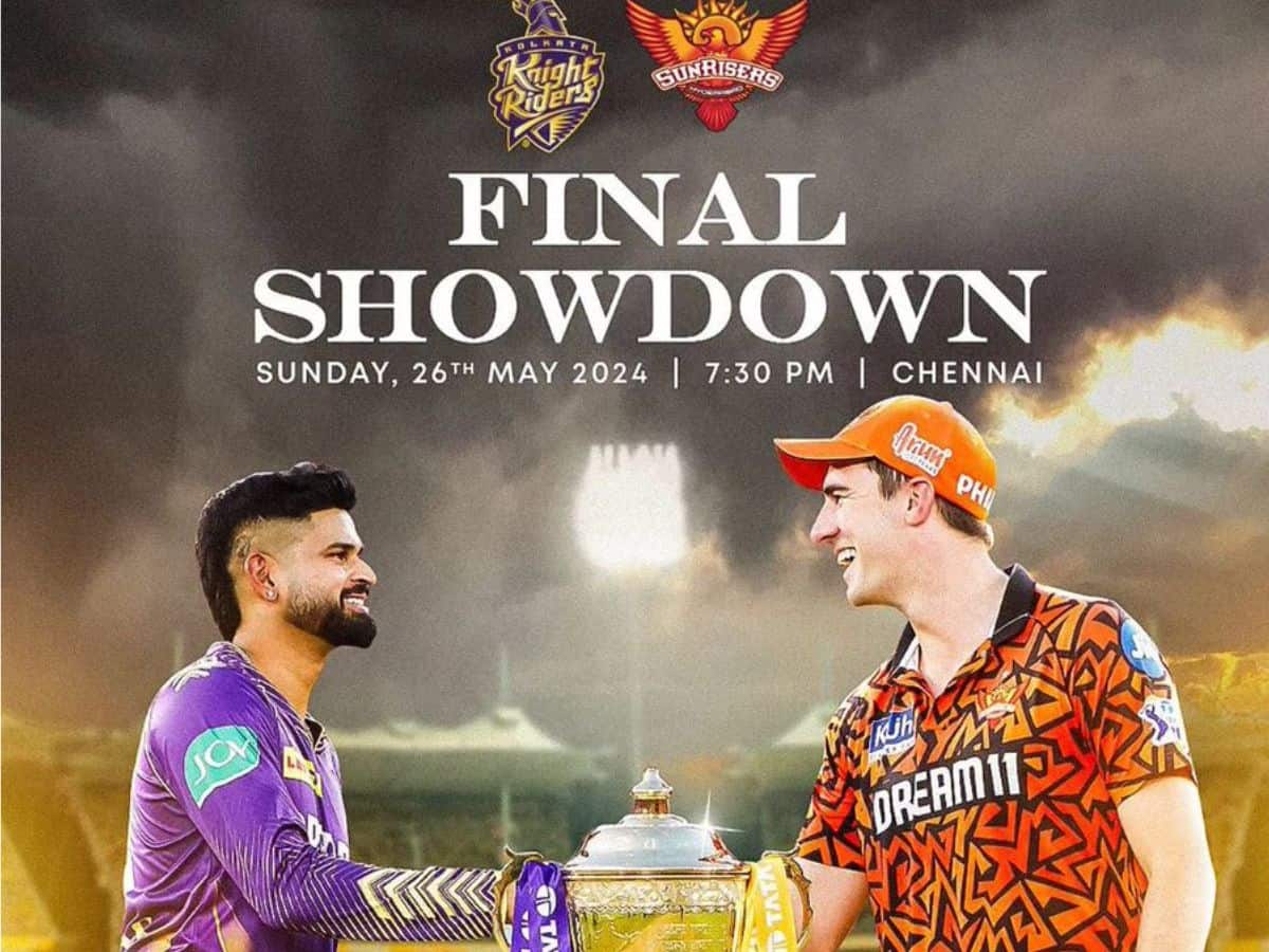 IPL 2024 KKR v SRH overall headtohead, when and where to watch