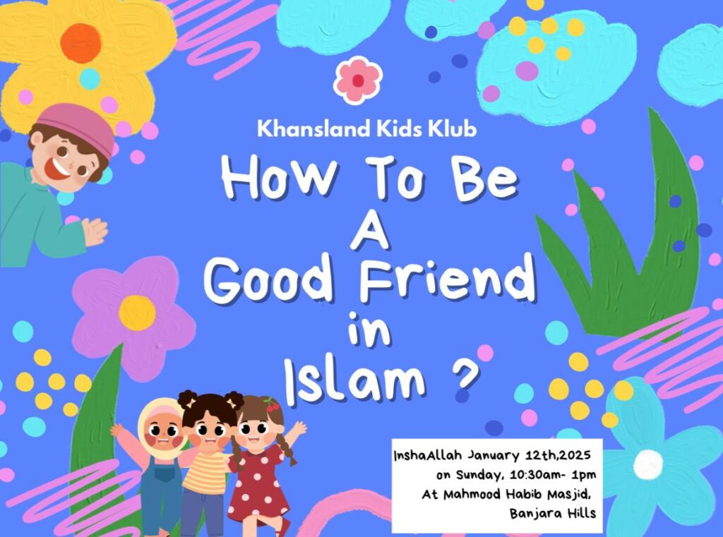 Islamic workshop for kids in Hyderabad: When and where?