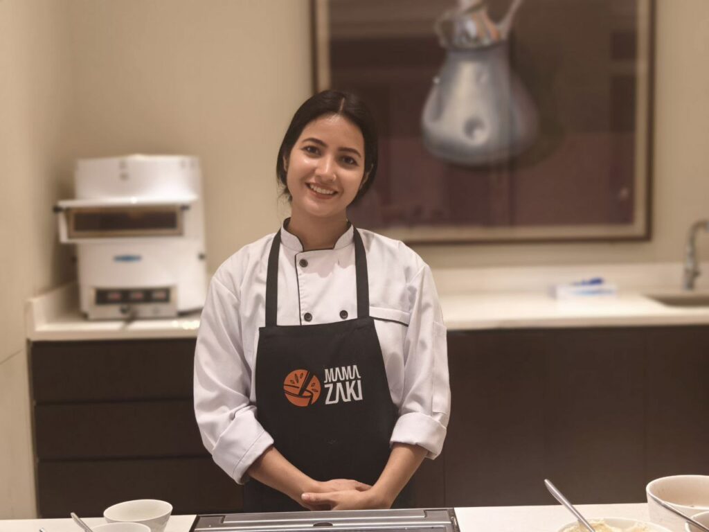 Mamazaki chef Farha Naaz.
