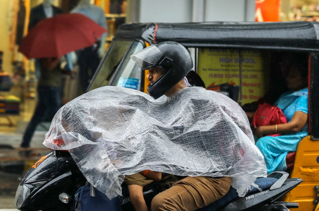 Weather: Rainfall in Hyderabad