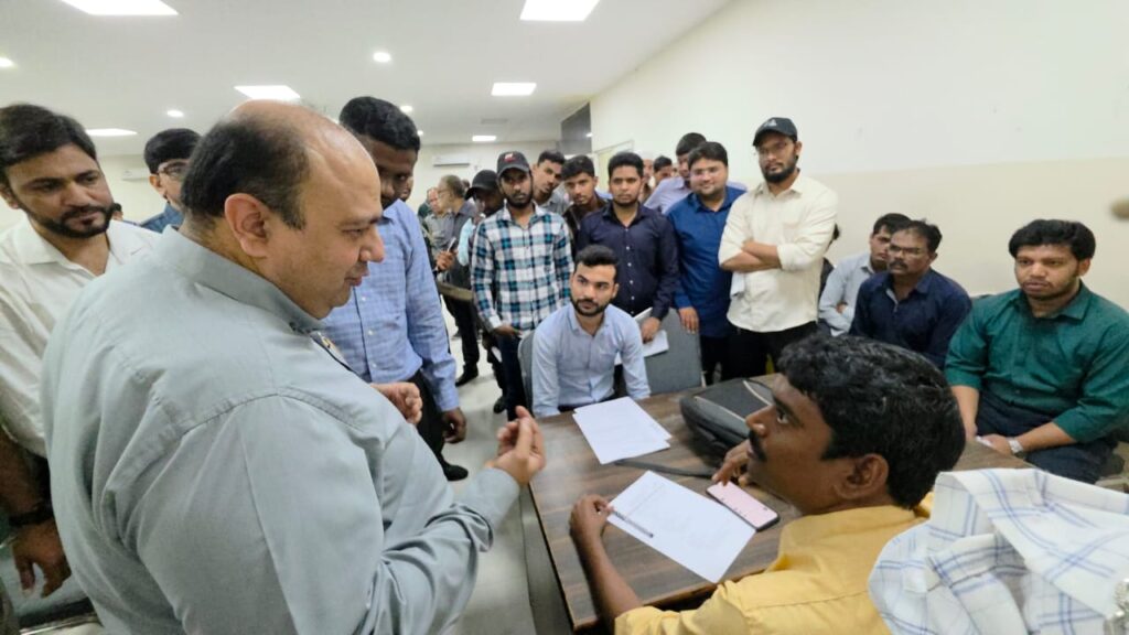 Job mela by MLC Amer Ali Khan