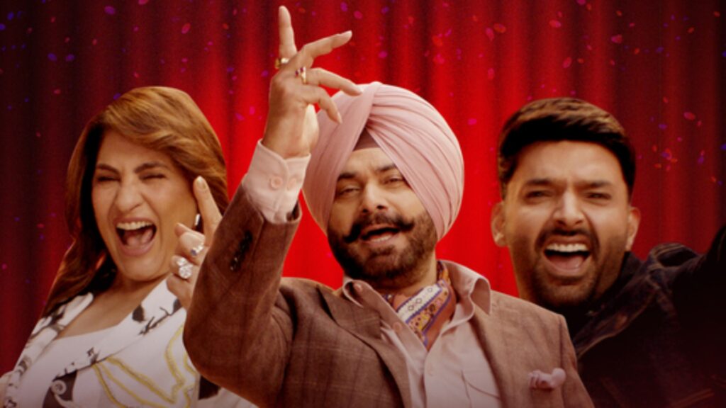 Archana Puran Singh, Navjot Singh Sidhu and Kapil Sharma