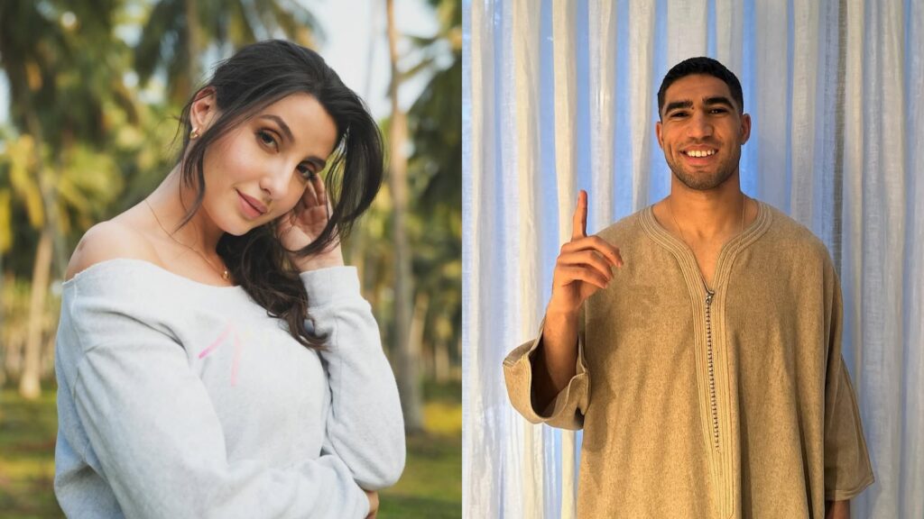 Nora Fatehi and Achraf Hakimi