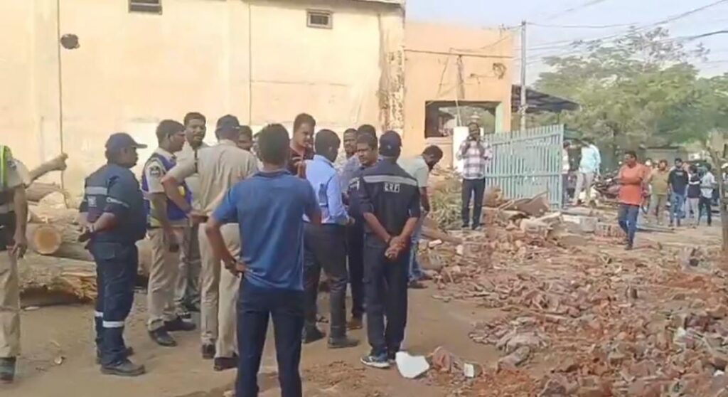 HYDRAA demolition encroachments in Hyderabad.