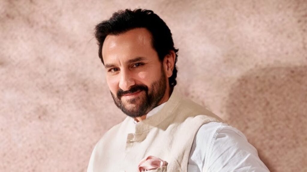 Bollywood actor Saif Ali Khan