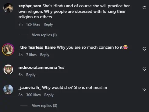 Kareena Kapoor reveals her fasting routine during Ramzan in this image.