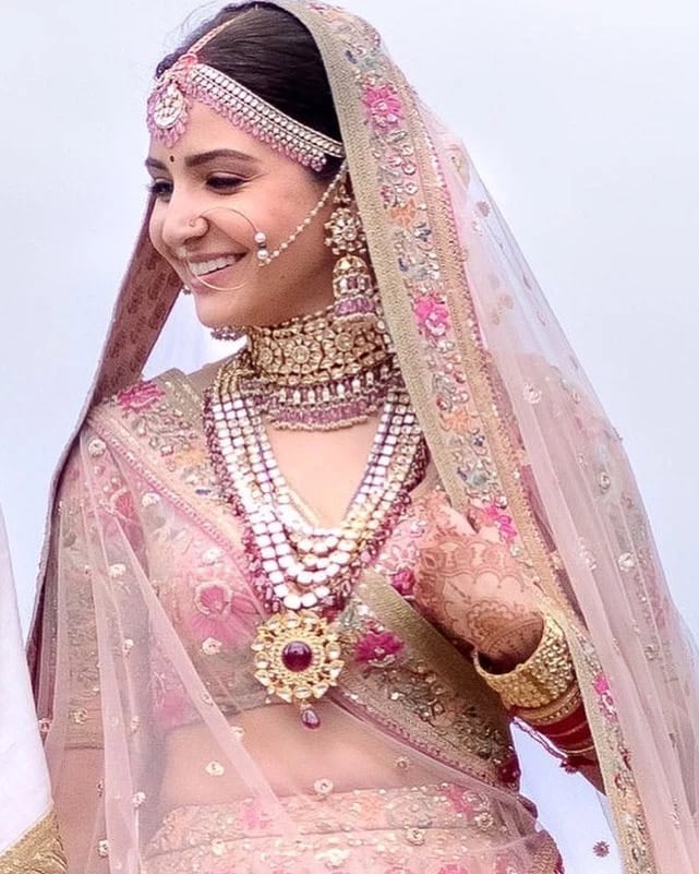 Stunning bridal outfit from Bollywood's most expensive wedding looks, showcasing opulence and craftsmansh.