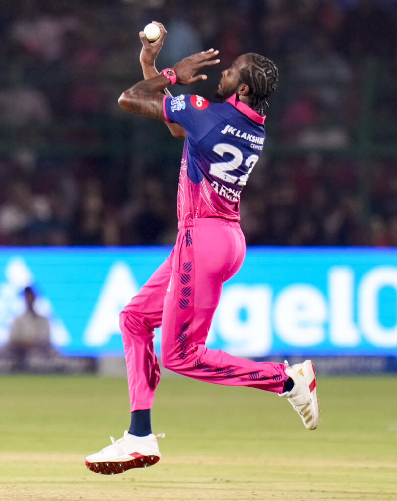 Sunrisers Hyderabad player Sooryavanshi celebrates after scoring a century in IPL match.
