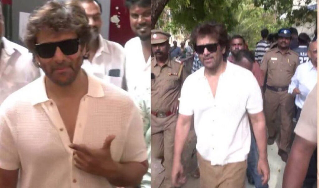 Tamil Nadu election 2026: Rajinikanth, Vijay, Ajith casting their votes at polling station.